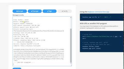 Test: verifying PGP-signed Bylls invoice with Keybase