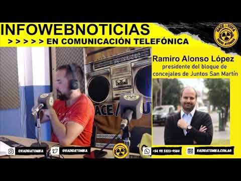 Ramiro Alonso López 22/11/23 - Entrevista de Adrián Cordara en Infowebnoticias RADIO