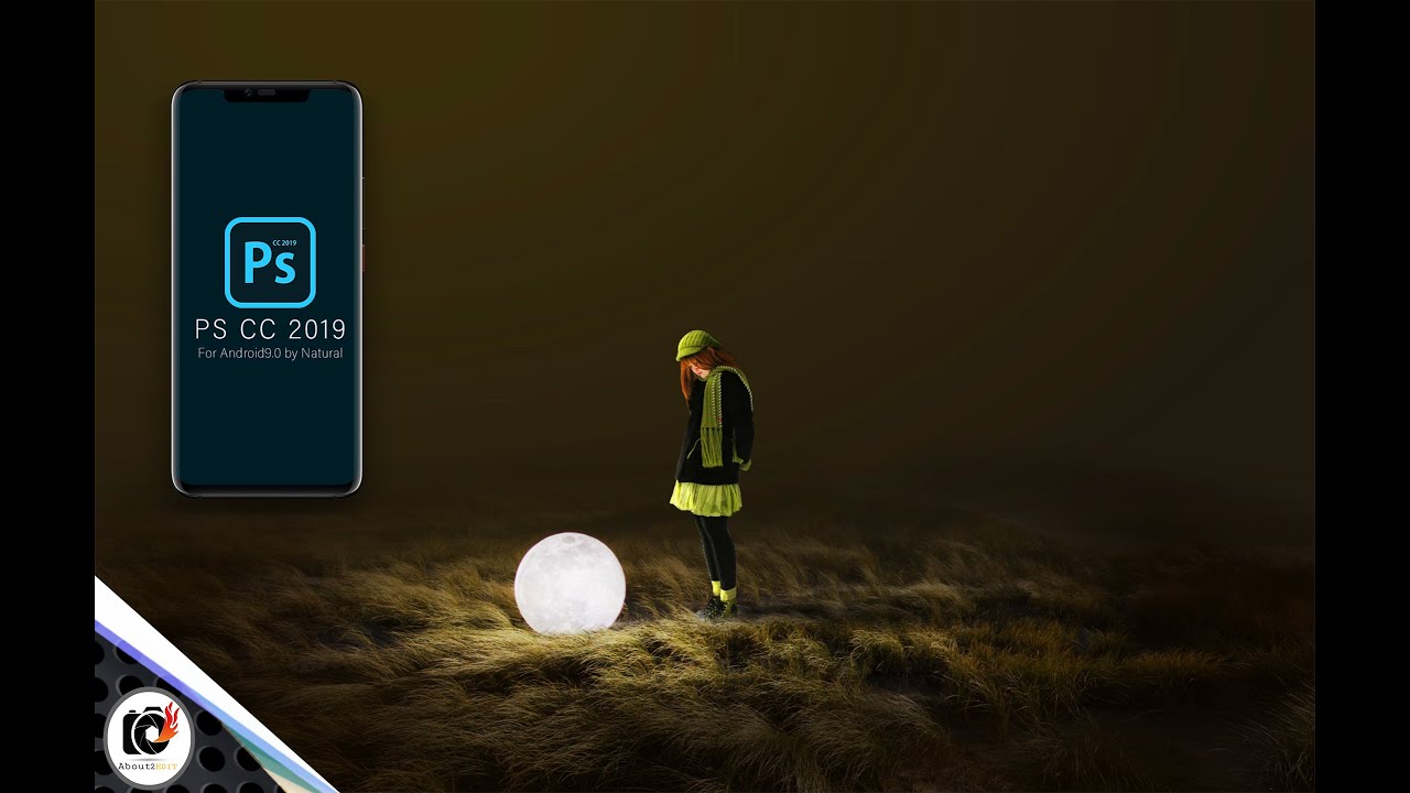 Dramatic Lite Fantasy Photo Manipulation|| PS Touch 2019 Tutorial