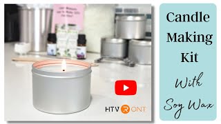 DIY Soy Candle Making Kit Tutorial and Review