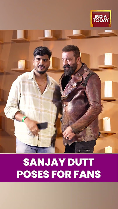 Sanjay Dutt Poses For Fans At His First Restaurant Solaire Launch | India Today