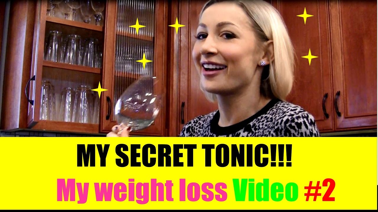 My weight loss Video #2: My Magical tonic Drink, and bad vs. good drinks