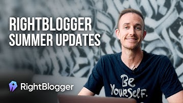 RightBlogger Summer 2023 Updates: New Logo, Dashboard, Tools, & More