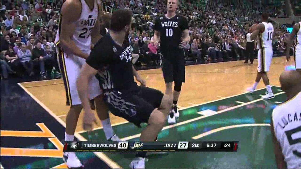 Nikola Pekovic (18pts-9rebs) vs Jazz (21.1.2015)