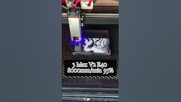 Tiger Canvas Engraving | NEJE Max 4 E80 | Laser Engraver#neje #laser