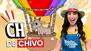 El Sonido CH 🔊 | Aprende A Leer Y A Escribir | Fonética En Español Para Niños