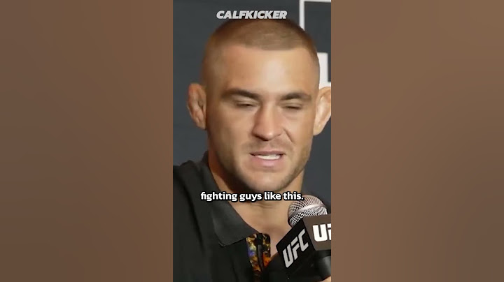 Dustin Poirier says she accepted the #UFC299 against Benoit Saint Denis to "honor" MMA
