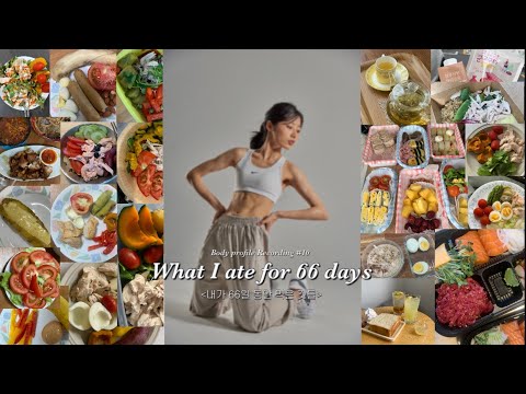 66일만에 체지방만 -5.3kg 가능했던 나의 식단 | 바디프로필 준비중 특식, 외식, 편의점, 카페 해결방법, 프로필사진 원본 대공개
