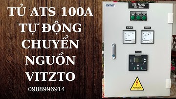 Tủ ATS 100A tự động chuyển 2 nguồn VITZRO cao cấp