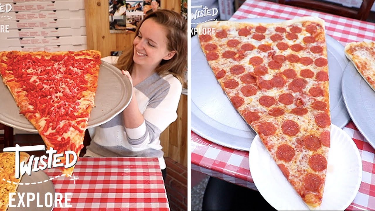 We Tried The Biggest Pizza Slice In The World | Episode 4 | Twisted ...
