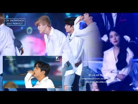 BTS - Spring Day | 방탄소년단 - 봄날 JK IU MMA 2017