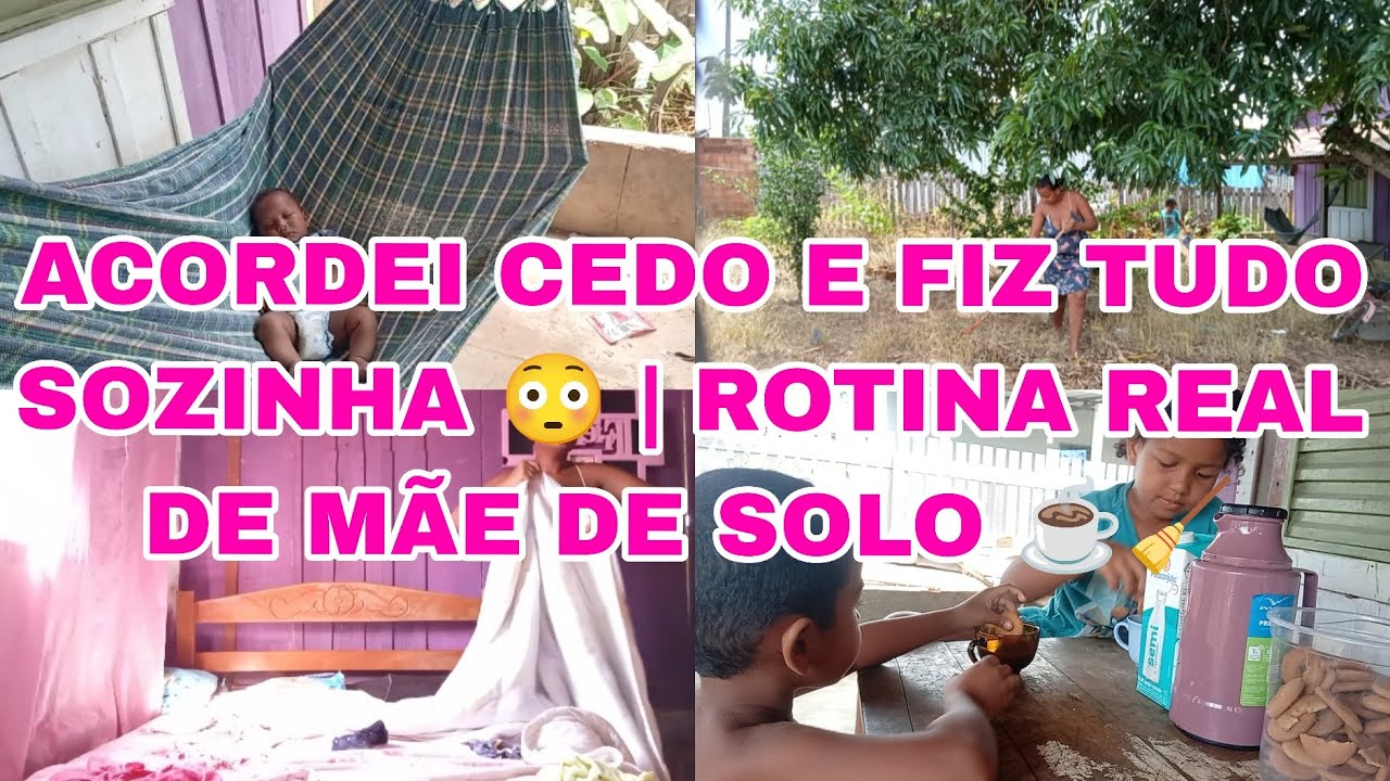 “MEU MUNDO, MINHAS REGRAS: A ROTINA DE MÃE SOLO 🌟☕”