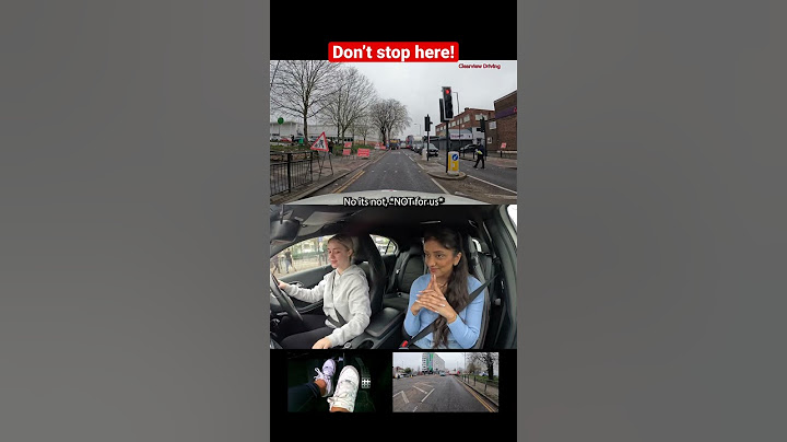 FAILS FOR STOPPING AT A RED LIGHT!! Don’t do this #driving #test #tips #fail