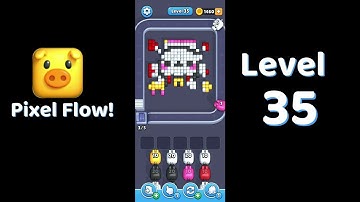 🎮 Pixel Flow Level 35 Walkthrough 💥 | SolutionGuruji