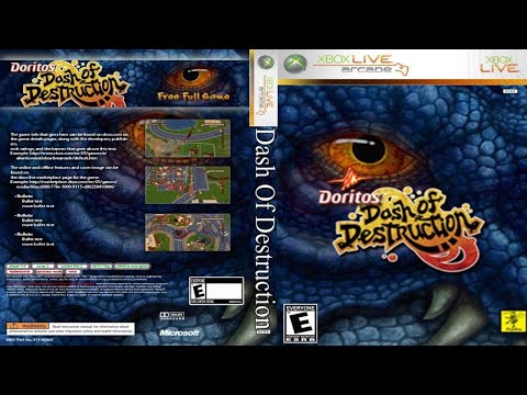 Doritos : Dash of Destruction (2008) - Full Gameplay | XBOX 360 ARCADE  |   UHD | 4K |