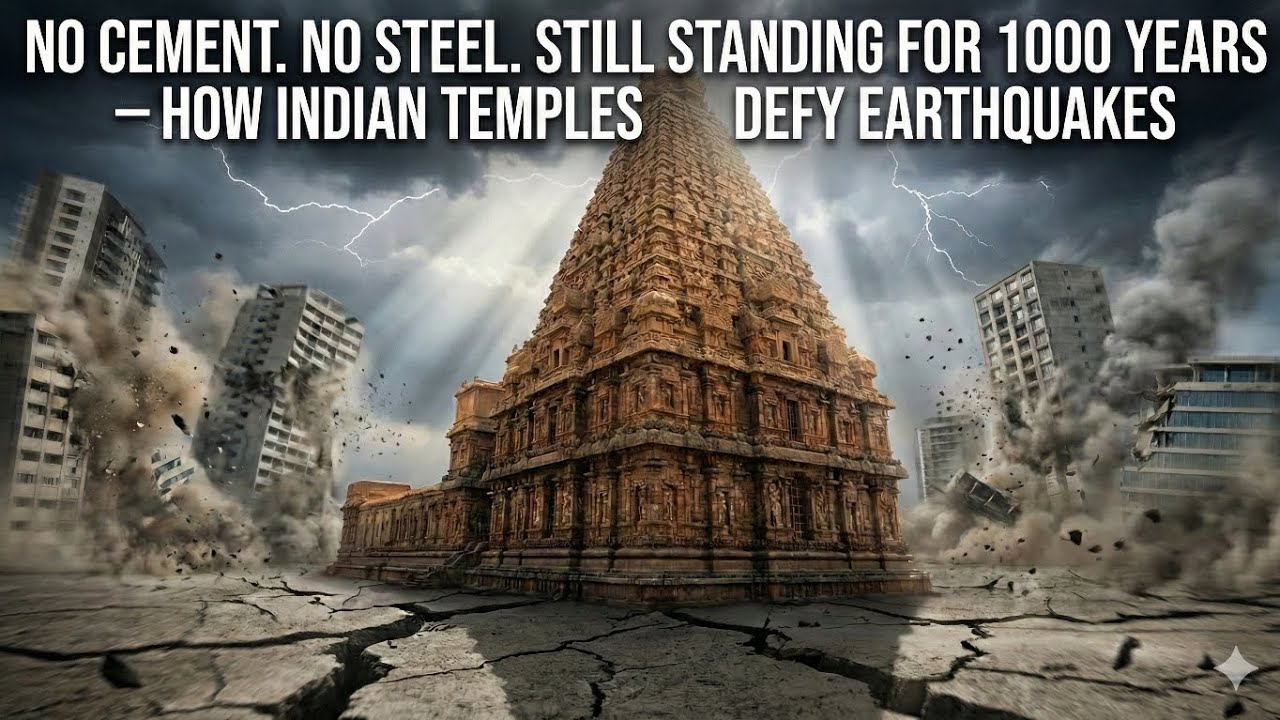 Why Ancient Indian Temples Survive Earthquakes Even Today? 