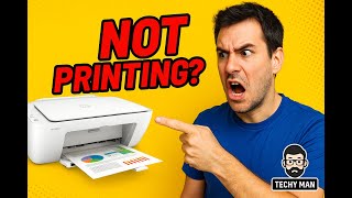 How to Fix HP DeskJet 4200 Not Printing | Step-by-Step Troubleshooting by Techy Man