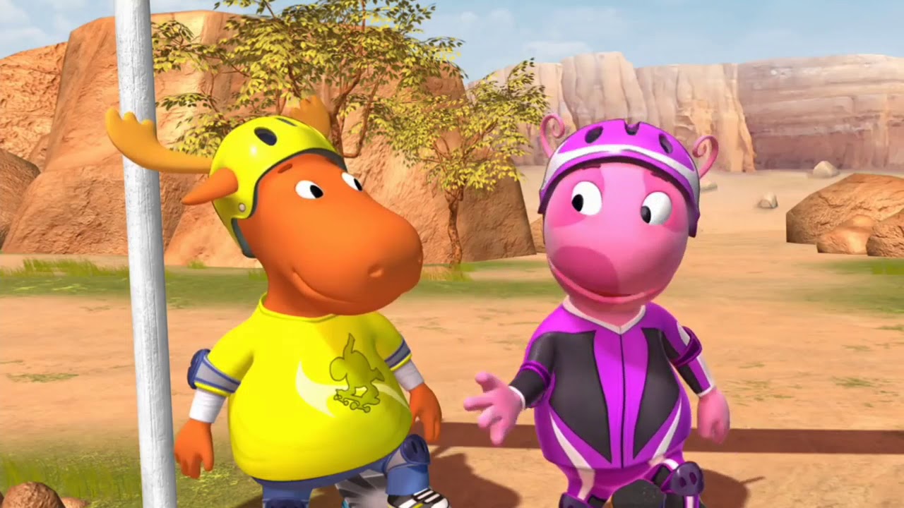 [edit random los backyardigans] la patineta magica parte 2 - YouTube