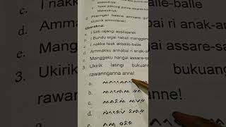 Bahasa Daerah Makassar kls 2