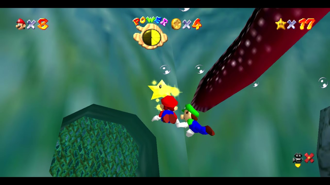 SM64 Ex Co-op 120 Stars in 1:26.53 With Mr. Needlemouse