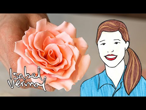 Rosas para decorar tortas
