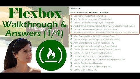 [1/4] Flexbox -- display, flex-direction | FreeCodeCamp Challenges