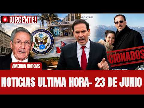 🚨NOTICIAS: MARCO RUBIO LE DA EL GOLPE FINAL A GAESA | ESPOSA DE ALEJANDRO CASTRO ESPÍN SANCIONADA