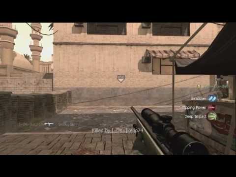 The Sickest wallbang ever in CoD4 History! :)