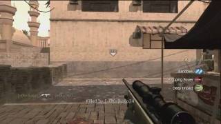 The Sickest wallbang ever in CoD4 History! :)