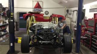 Factory Five Racing MK4 Cobra 4.6 DOHC first start