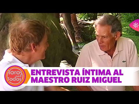 Los recuerdos y las curiosidades del maestro Ruiz Miguel