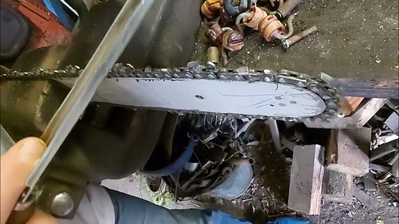 How to Sharpen a Chainsaw Correct Way to Sharpen a Chainsaw YouTube