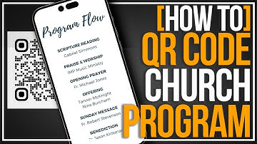 How To Make QR Code For Your Church Program