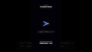Morphing Hamburger Menu to X — Pure CSS (No Icon Swap) #shorts