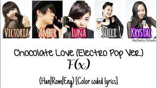 Download Lagu f(x) - Chocolate Love (Electro Pop Ver.) (Han|Rom|Eng) [Color coded] Lyrics MP3