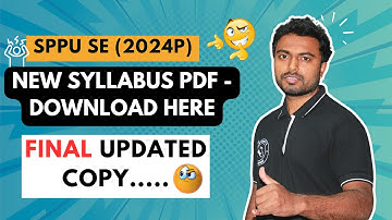 SPPU SE (2024P) New Syllabus PDF