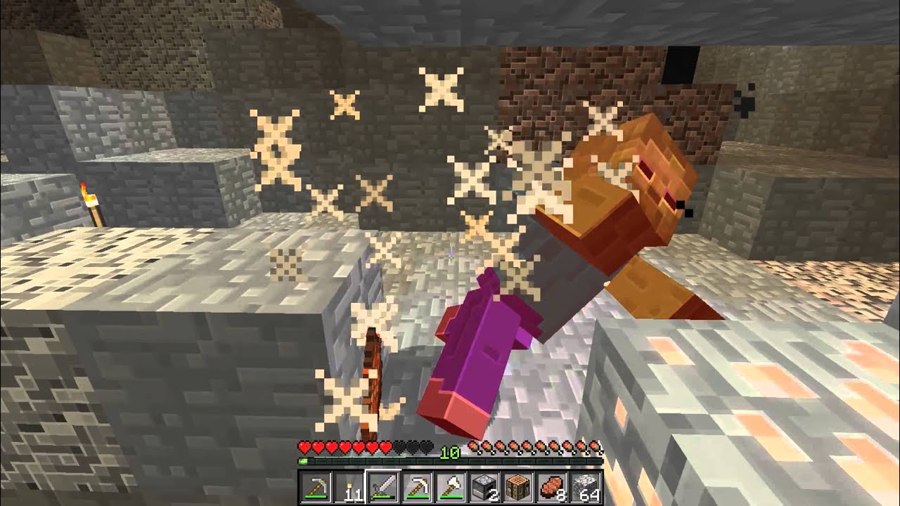 Lp Minecraft Vanilla #1 Как пологается сперва в шахту а потом уже дома строй.