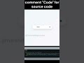 Search Bar Animation UI | HTML CSS JS Project | Comment "Code" #html #trending #codingreel #code