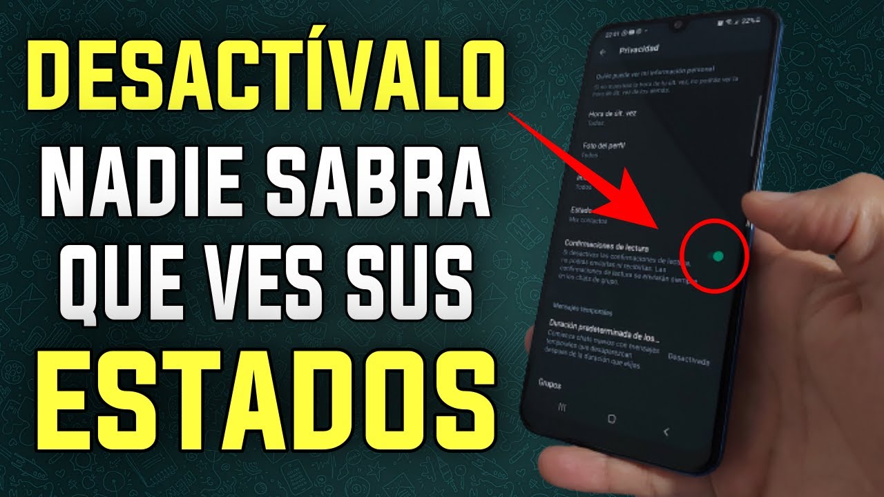 Como VER los ESTADOS DE WHATSAPP SIN QUE SE DEN CUENTA 2022 - ¡Solo haz Esto sin ser Visto ...
