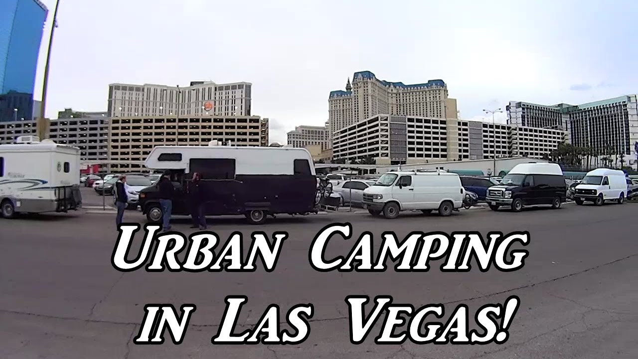 Urban Camping in Las Vegas! Van Life On the Road
