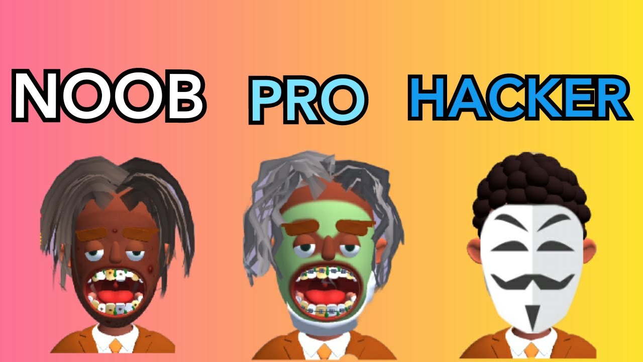 NOOB vs PRO vs HACKER = Idle Makeover