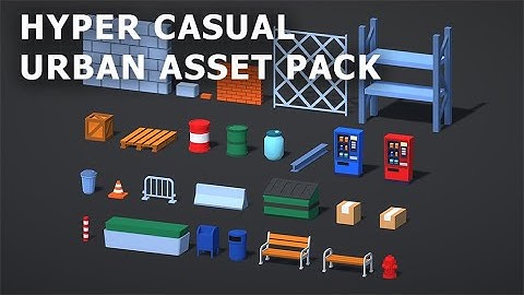 Hyper Casual Urban Asset Pack