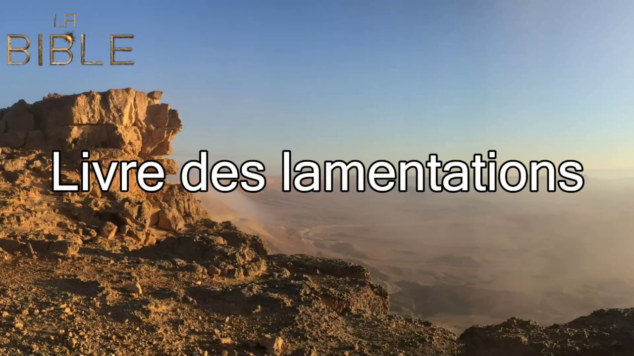 Le livre des lamentations - YouTube