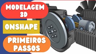 Modelagem 3D no Onshape - Introdução aos recursos - Aula 1