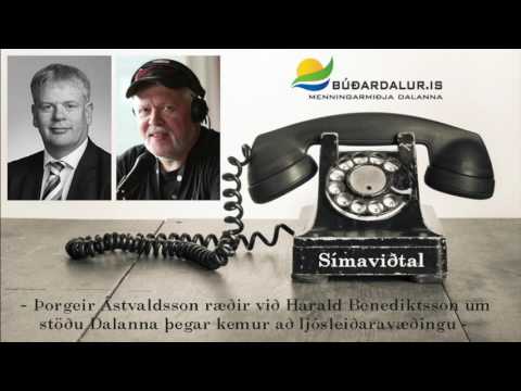 Símaviðtal  Haraldur Benediktsson alþingismaður 2015