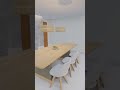 Projeto atemporal transforma a sala de estar e jantar!