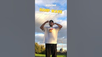 HAND WAVE en 4 pasos #waving #waves #handwave #popping #tutorial #dance #dancetutorial