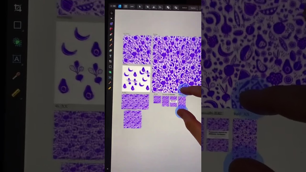 Managing all my social media posts in Affinity Designer 