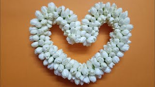 How To String Jasmine Flower Garland Easy And Quick