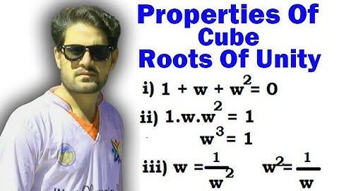 Properties of cube roots Of unity | sum of cube roots | product of cube roots | class 10th maths